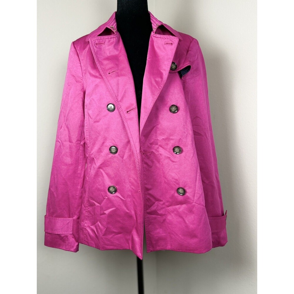 BANANA REPUBLIC Pink Tailored Jacket Size m - Picture 8 of 16